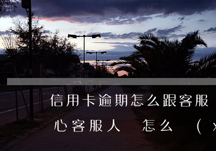 信用卡逾期怎么跟客服溝通(和銀行信用卡中心客服人員怎么協(xié)商)