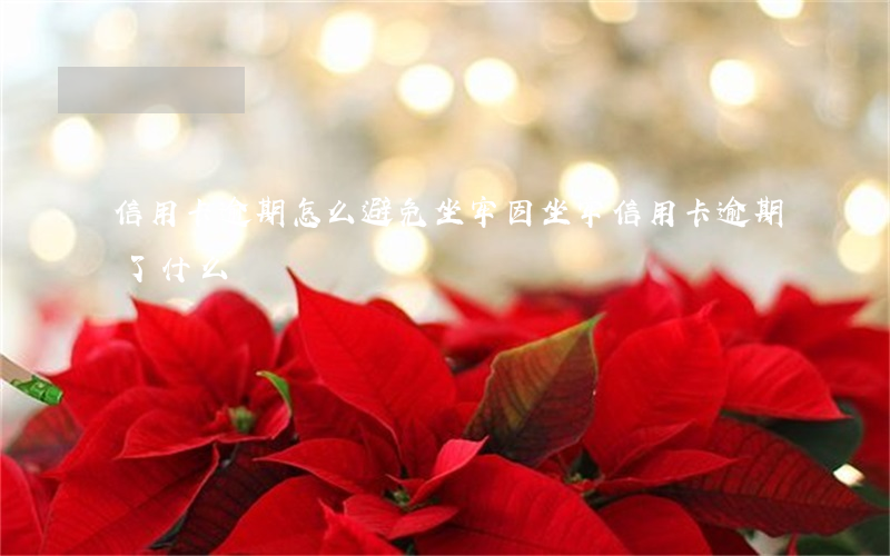 信用卡逾期怎么避免坐牢(因坐牢信用卡逾期了什么辦)
