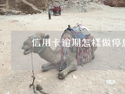 信用卡逾期怎樣做停息掛賬(信用卡停息掛賬)