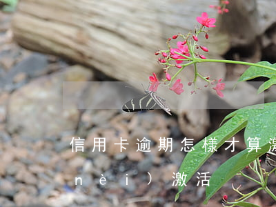 信用卡逾期怎樣才算激活(信用卡多久以內(nèi)激活)
