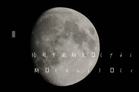 信用卡逾期息費(fèi)是多少(信用卡逾期會(huì)產(chǎn)生多少費(fèi)用)