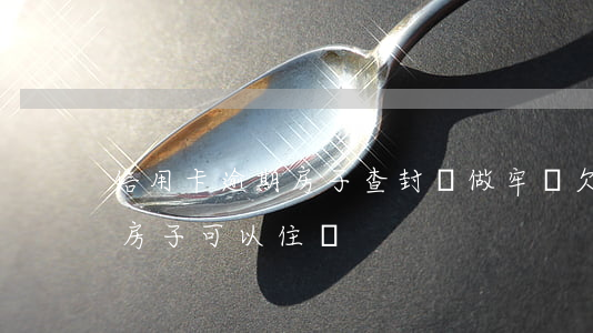 信用卡逾期房子查封還做牢嗎(欠信用卡查封房子可以住嗎)