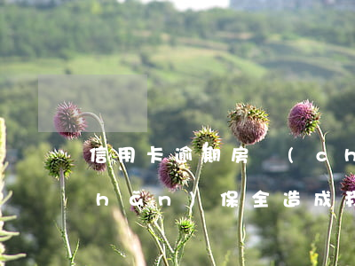 信用卡逾期房產(chǎn)保全 財產(chǎn)保全造成我方房貸逾期如何處理
