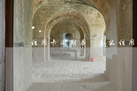 信用卡逾期房貸怎么(信用卡逾期房貸怎么還)