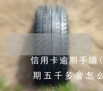 信用卡逾期手續(xù)費五百多(信用卡逾期五千多會怎么樣)