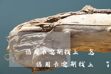 信用卡逾期找上門怎樣協(xié)商還款 說信用卡逾期找上門了