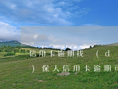 信用卡逾期找擔(dān)保人(擔(dān)保人信用卡逾期可以擔(dān)保嗎)