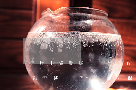信用卡逾期找擔(dān)保人貸款(信用卡逾期找擔(dān)保人貸款)