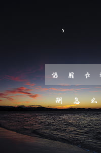 信用卡逾期掛失費證明(因為掛失費用導致逾期怎么辦)