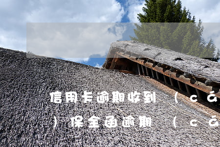 信用卡逾期收到財(cái)產(chǎn)保全函(逾期財(cái)產(chǎn)保全短信)