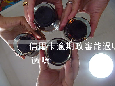 信用卡逾期政審能過嗎-信用卡逾期政審能過嗎?
