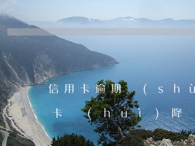 信用卡逾期數(shù)額大增(有逾期信用卡會(huì)降額嗎)