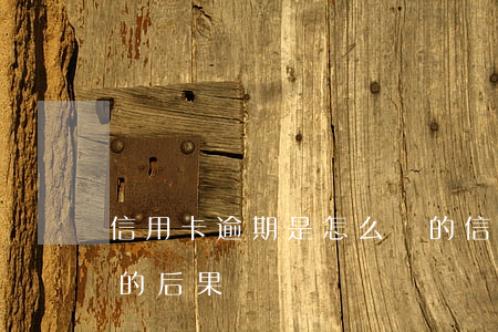 信用卡逾期是怎么樣的(信用卡逾期是怎么樣的后果)