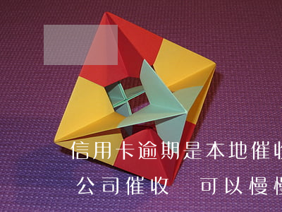 信用卡逾期是本地催收嗎(信用卡逾期被催收公司催收還可以慢慢還嗎)