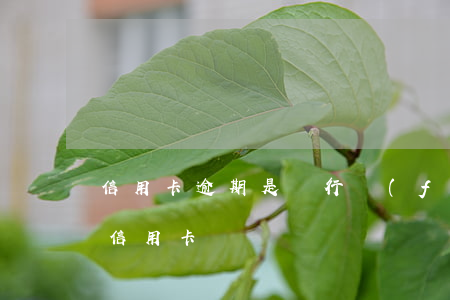 信用卡逾期是銀行發(fā)信息嗎(逾期了信用卡)