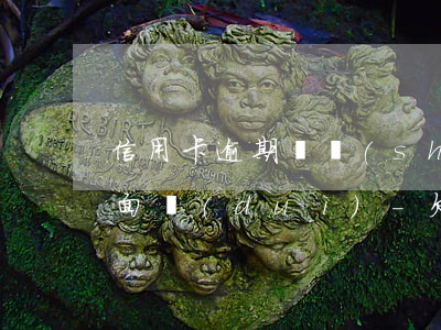 信用卡逾期暫時(shí)無力償還該怎么面對(duì)-欠信用卡逾期無力償還該怎么辦