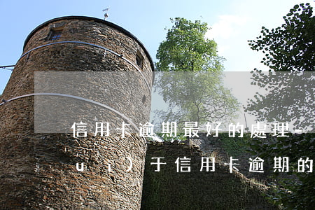 信用卡逾期最好的處理-2021年對(duì)于信用卡逾期的處理