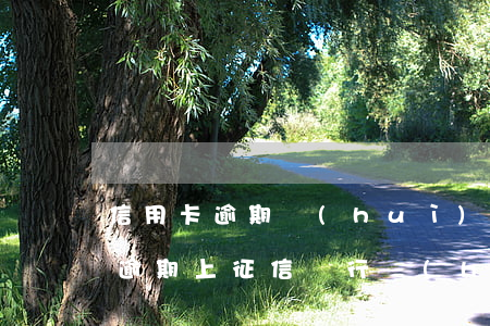信用卡逾期會(huì)上央行征信(信用卡逾期上征信銀行會(huì)通知嗎)