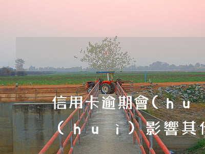 信用卡逾期會(huì)影響其他卡(逾期會(huì)影響其他信用卡嗎)