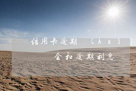 信用卡逾期會(huì)收多久利息滯納金(滯納金和逾期利息)