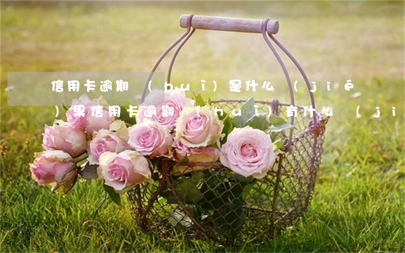 信用卡逾期會(huì)是什么結(jié)果(信用卡逾期會(huì)有什么結(jié)果)