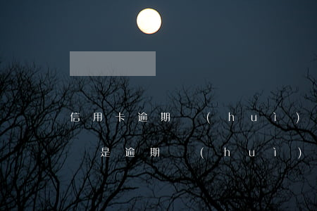 信用卡逾期會(huì)有什么情況(信用卡總是逾期會(huì)有什么后果)