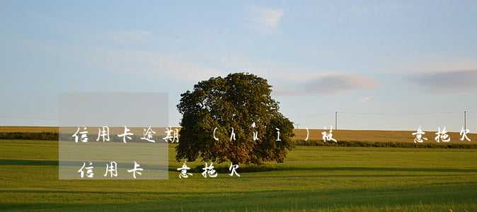 信用卡逾期會(huì)被視為惡意拖欠嗎 信用卡惡意拖欠