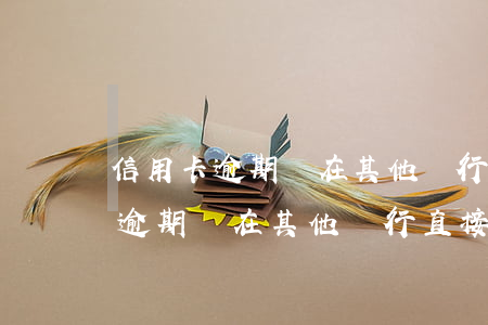信用卡逾期會在其他銀行直接扣嗎-信用卡逾期會在其他銀行直接扣嗎