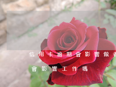 信用卡逾期會影響做老師嗎(我信用卡逾期了會影響工作嗎)