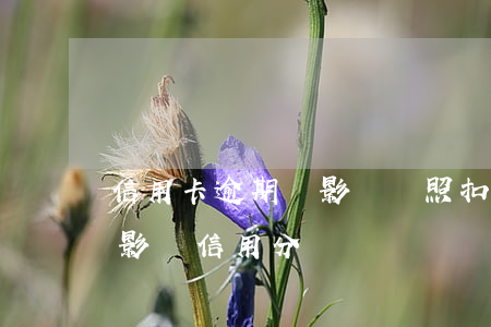 信用卡逾期會影響駕照扣分嗎 駕駛證扣分會影響信用分嗎