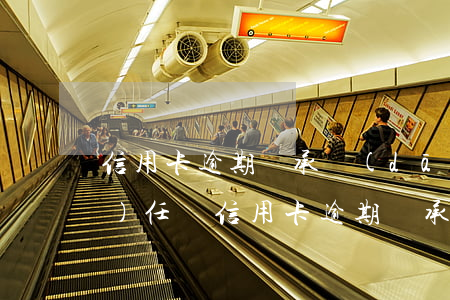 信用卡逾期會承擔(dān)法律責(zé)任嗎(信用卡逾期會承擔(dān)法律責(zé)任嗎嗎)