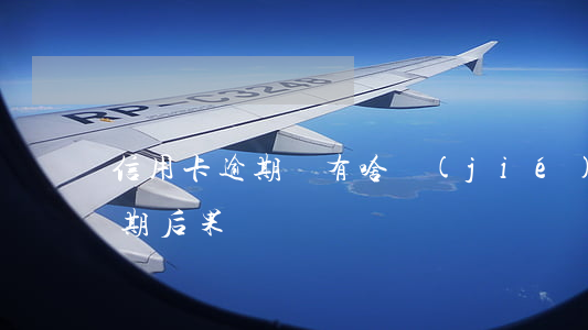 信用卡逾期會有啥結(jié)果(信用卡 逾期 后果)
