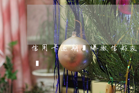 信用卡逾期會爆微信好友嗎(微信逾期會怎么樣)