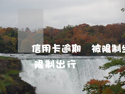 信用卡逾期會被限制坐車嗎(信用卡逾期會被限制出行嗎)