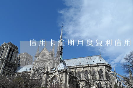 信用卡逾期月度复利 信用卡 逾期 后果