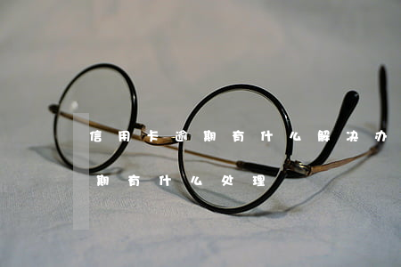 信用卡逾期有什么解决办法(今年的信用卡逾期有什么处理)