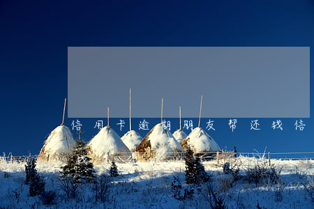 信用卡逾期朋友帮还钱(信用卡逾期朋友帮还钱怎么办)