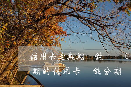 信用卡逾期期間能換儲(chǔ)蓄卡嗎 逾期的信用卡還能分期嗎