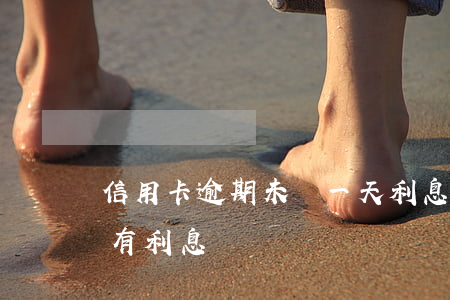 信用卡逾期未還一天利息多少(逾期一天還款有利息嗎)