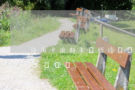 信用卡逾期未還短信詐騙(信用卡逾期算信用卡詐騙嗎)