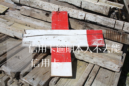 信用卡逾期本人不去能還嗎(逾期了還可以辦信用卡)