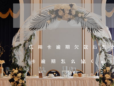 信用卡 逾期欠款后怎么協(xié)商(信用卡逾期怎么協(xié)商還款)