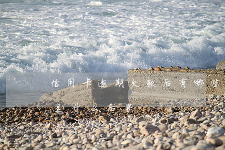 信用卡逾期欠款后有哪些后果吗(信用卡逾期是什么后果)