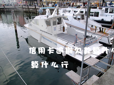 信用卡逾期欠款算什么行為(信用卡逾期欠款算什么行為)