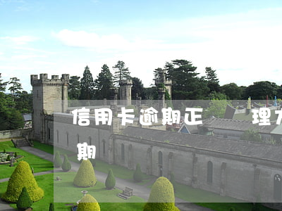 信用卡逾期正確處理方式(如何解決信用卡逾期問題)