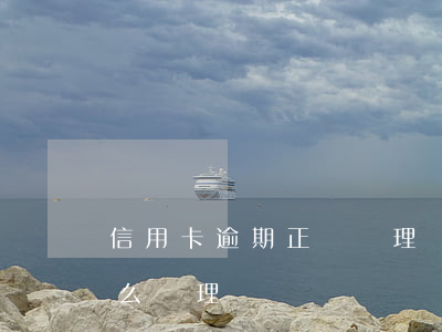 信用卡逾期正確處理辦法(信用卡造成逾期怎么處理)