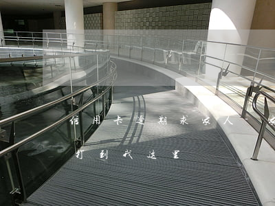 信用卡逾期求家人-家人的信用卡逾期律师打到我这里
