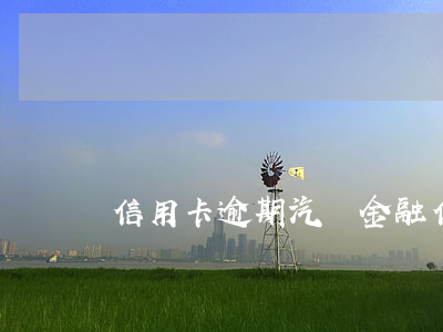 信用卡逾期汽車金融(信用卡逾期汽車金融)