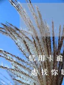 信用卡逾期沒(méi)還會(huì)到處找你嗎(因信用卡逾期未還叫去法院沒(méi)有去會(huì)怎么樣)