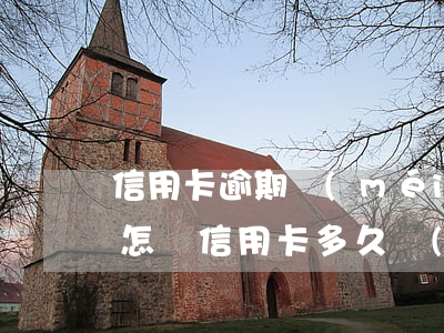 信用卡逾期沒(méi)還款會(huì)怎樣(信用卡多久沒(méi)還算嚴(yán)重逾期)